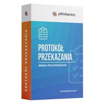 Protokół przekazania mienia pracownikowi