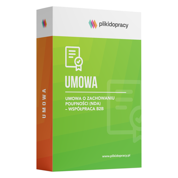 Umowa o zachowaniu poufności (NDA) – współpraca b2b 